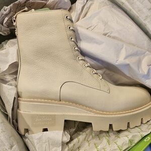 Sam Edelman Cream Waterproof Women's Boots